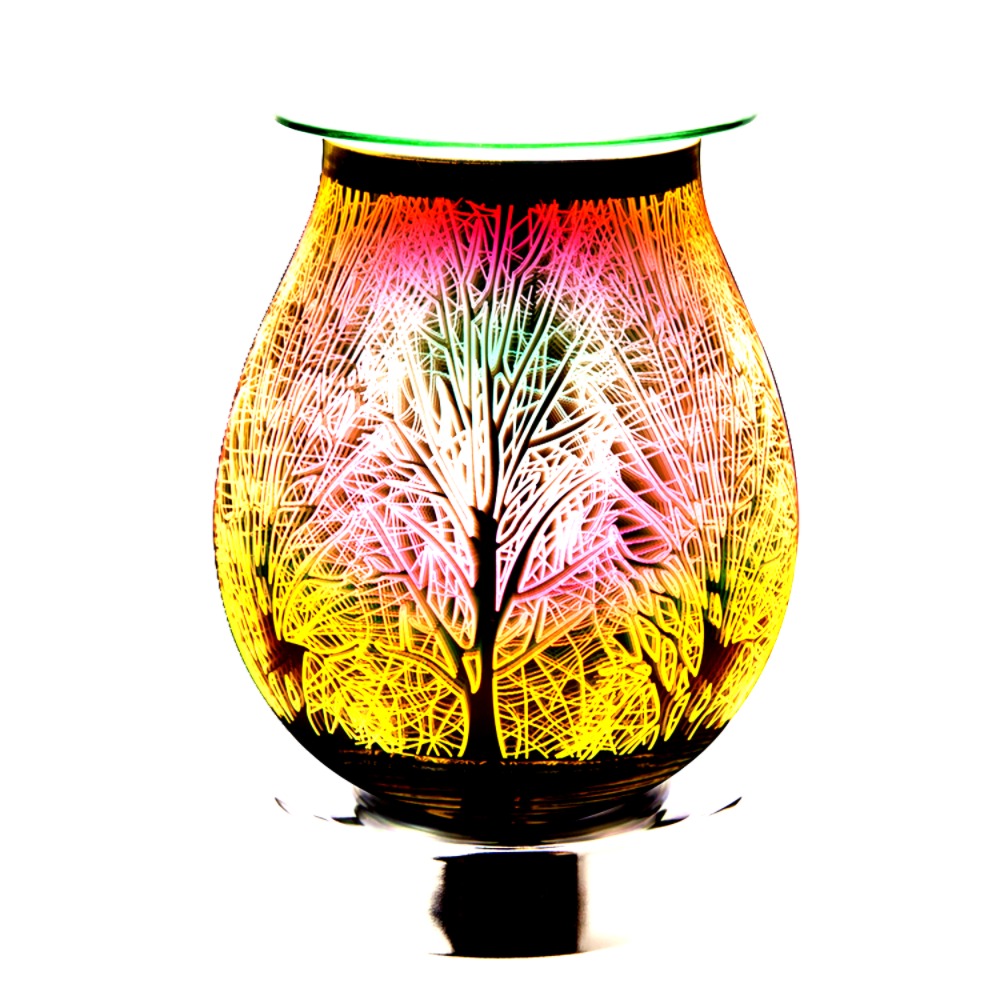 Frosted Branch Fragrance Touch Oil Burner & Night Light