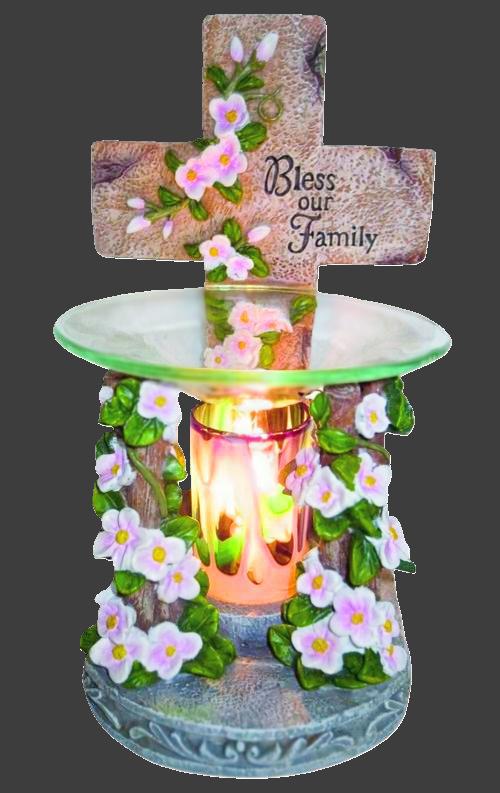 CrossLight Fragrance Electric Oil Burner/Night Light