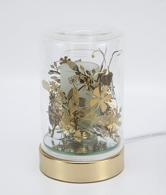 Gold Flower – Fragrance Oil Warmer/Night Light