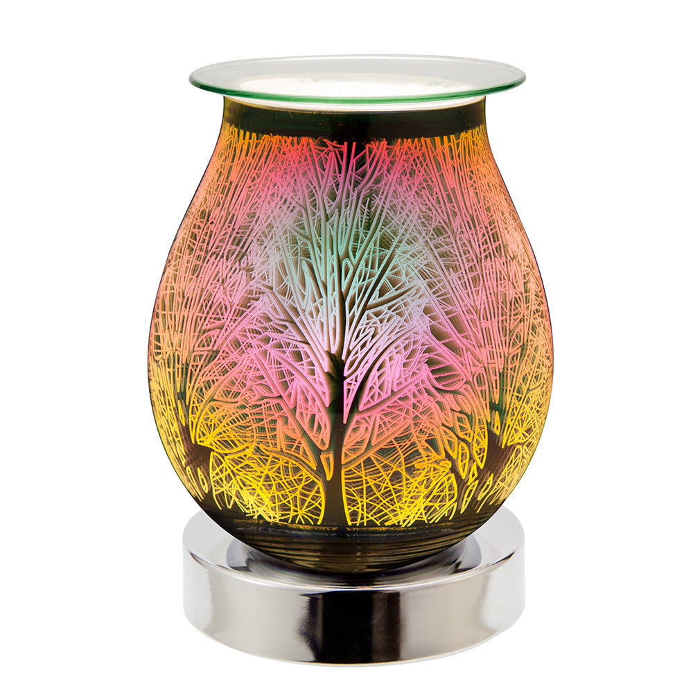 Frosted Branch Fragrance Touch Oil Burner & Night Light